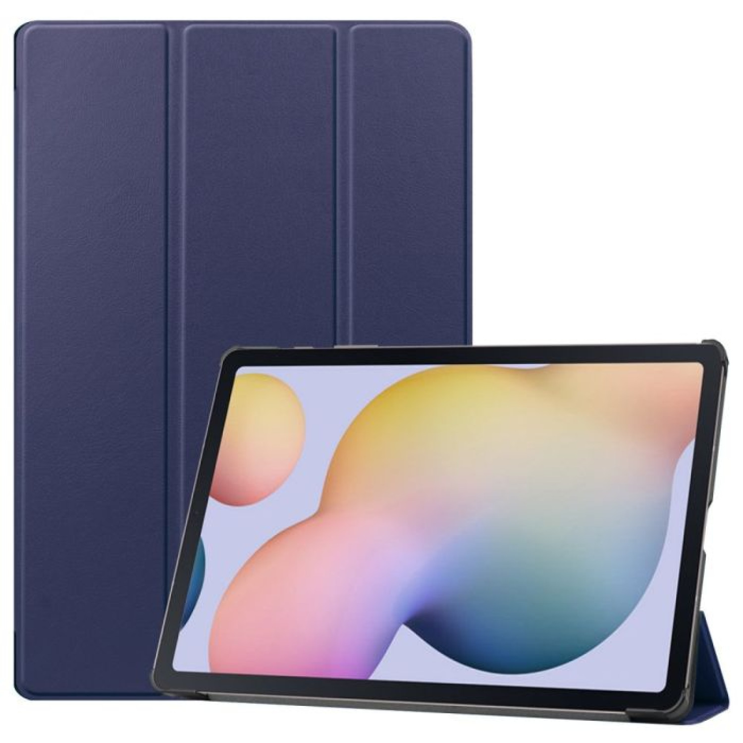 Θήκη Slim Smart Tri Fold για Apple i Pad Pro 11 2021 - Χρώμα: Σκούρο Μπλέ